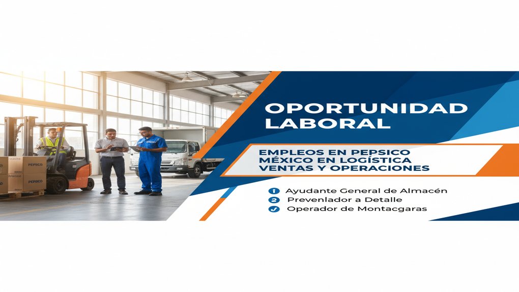 Empleos en PepsiCo Mexico en logistica ventas y operaciones